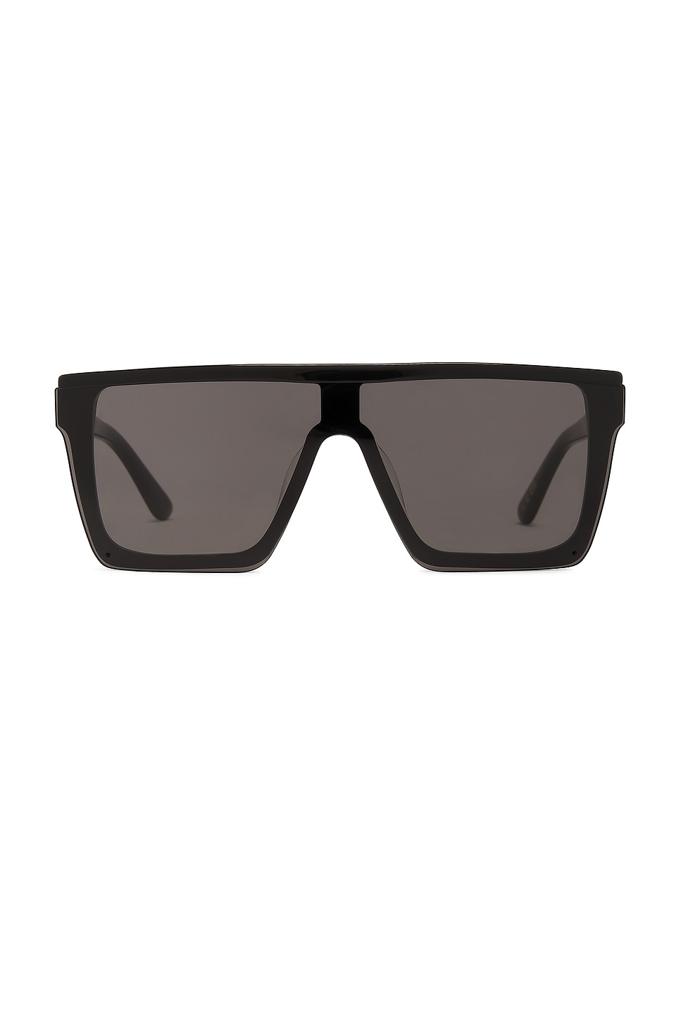 Shop Lapointe Shield Sunglasses In Black