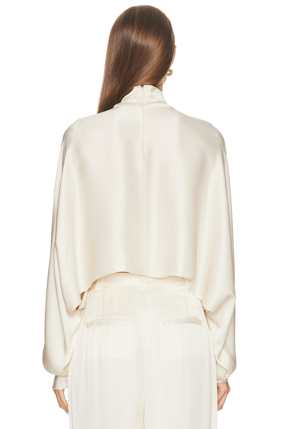 Satin Caftan Top