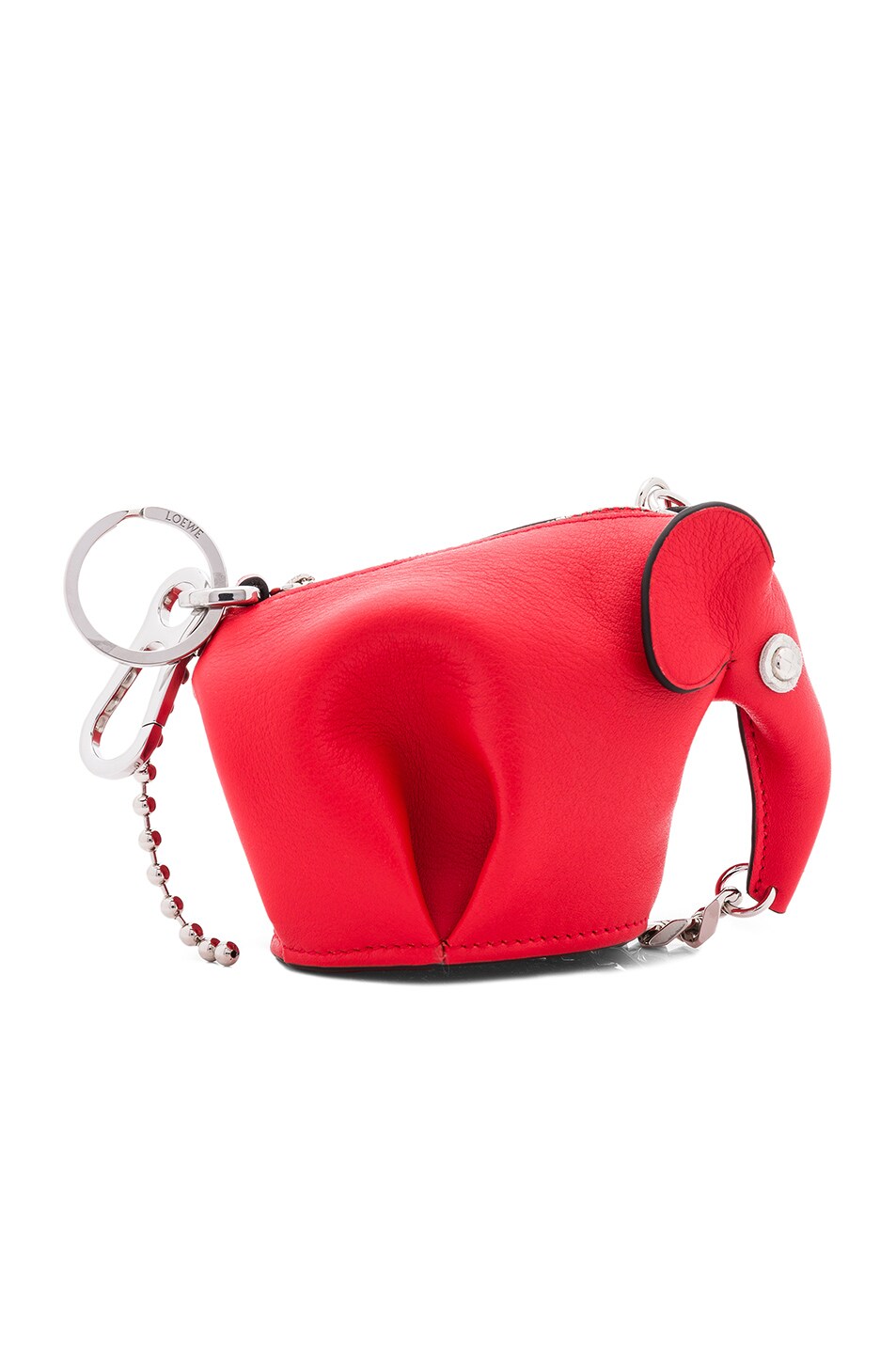 Image 1 of Loewe Punk Elephant Charm in Primary Red