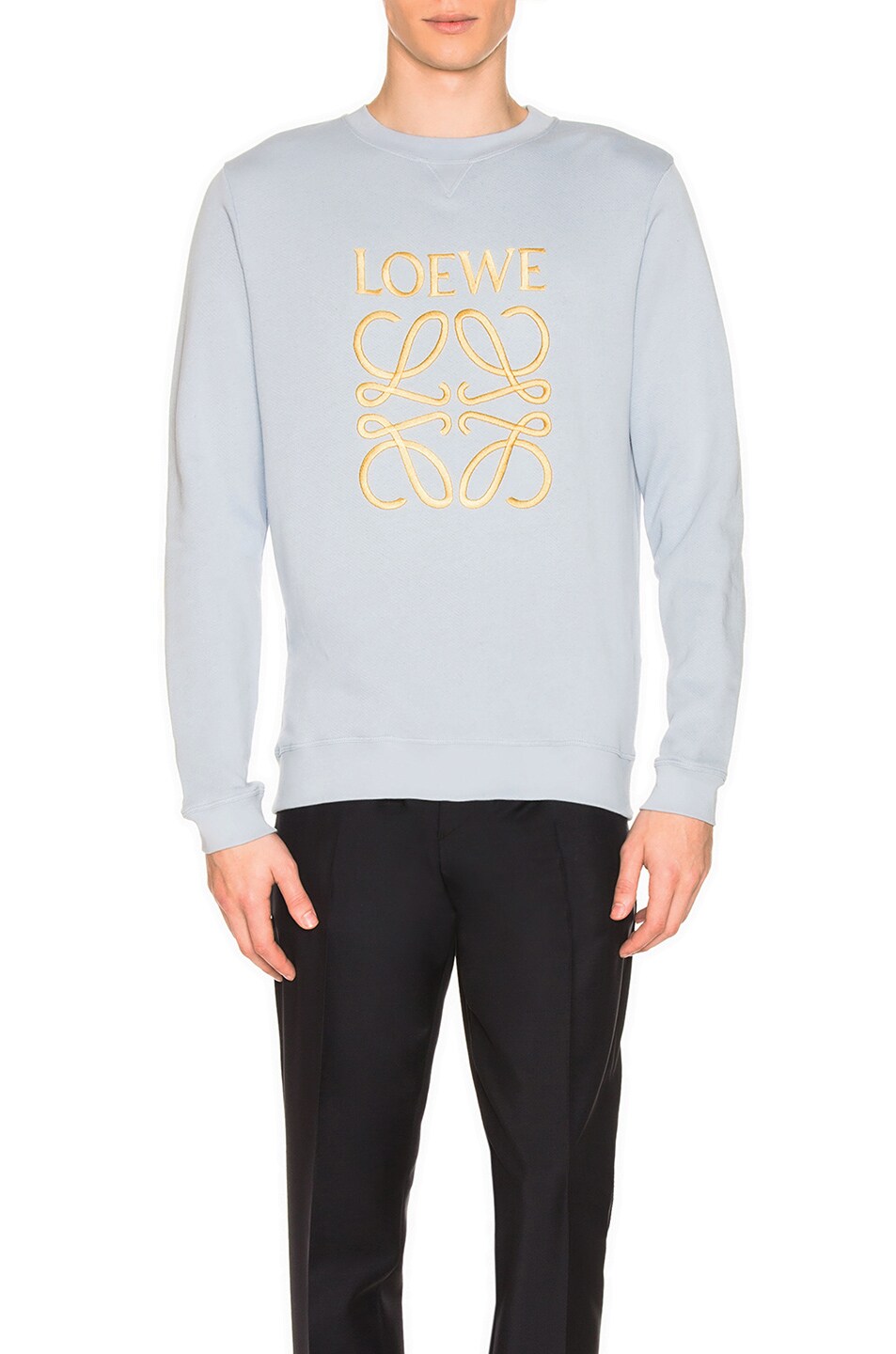 Image 1 of Loewe Anagram Sweatshirt in Lavender