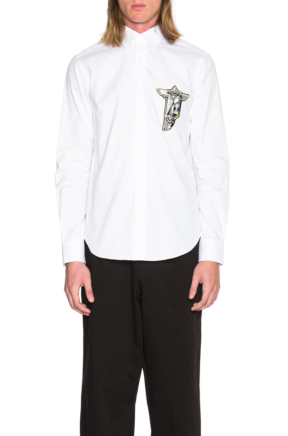 Image 1 of Loewe Patch Shirt in White