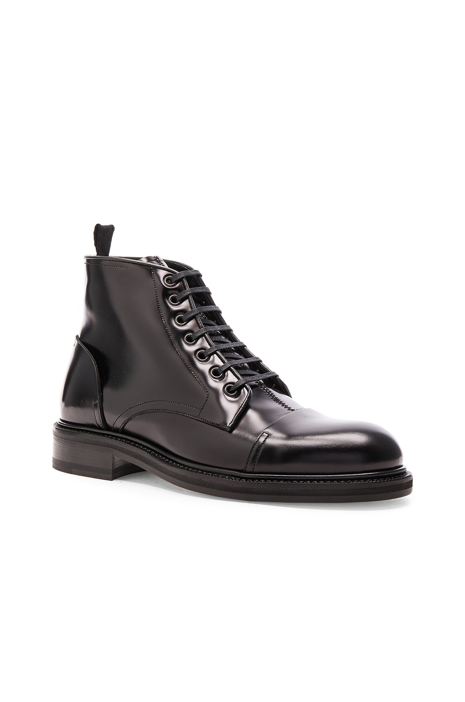 Image 1 of Loewe Oxford Ankle Boots in Black