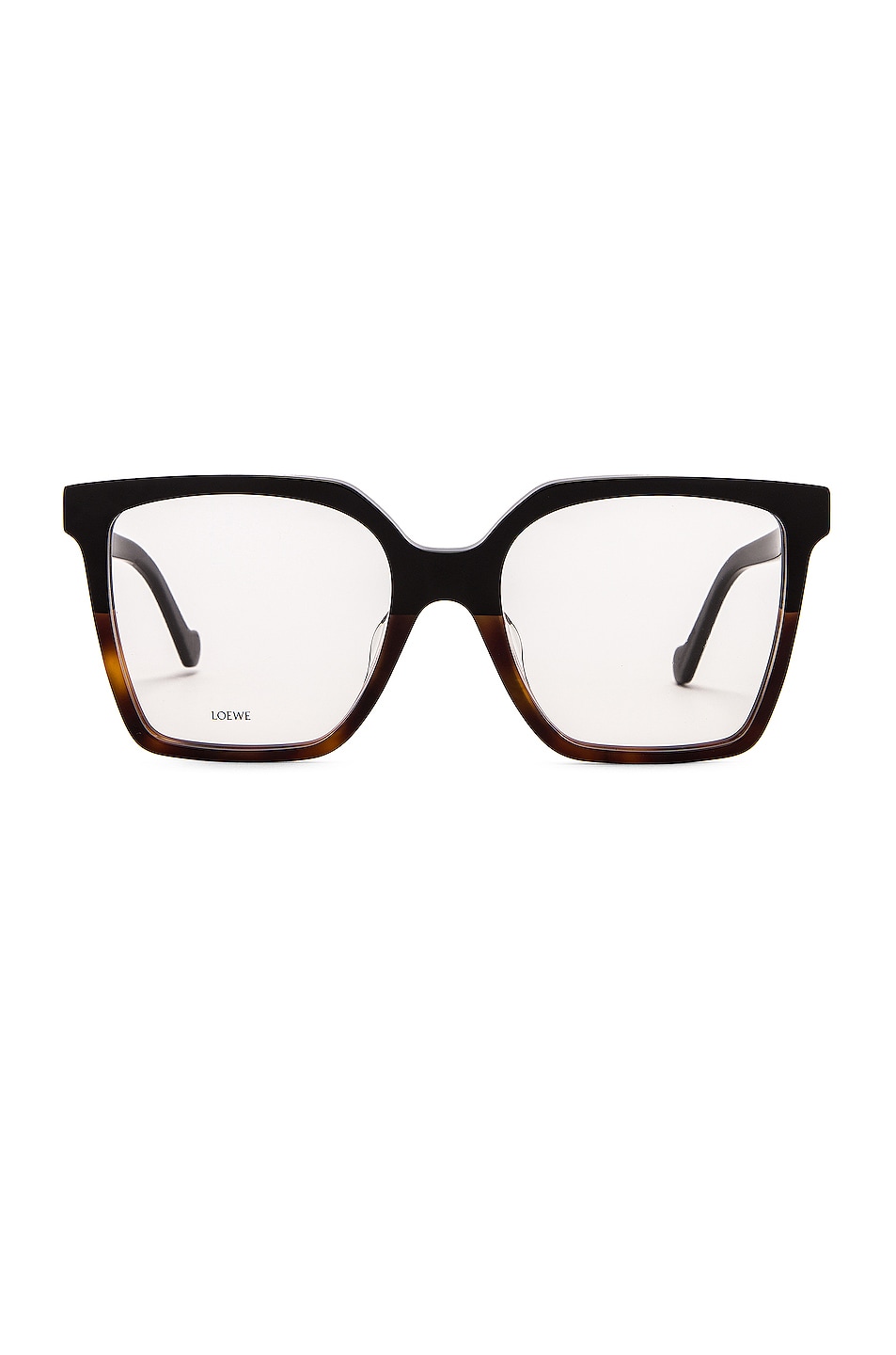 Image 1 of Loewe Square Eyeglasses in Black