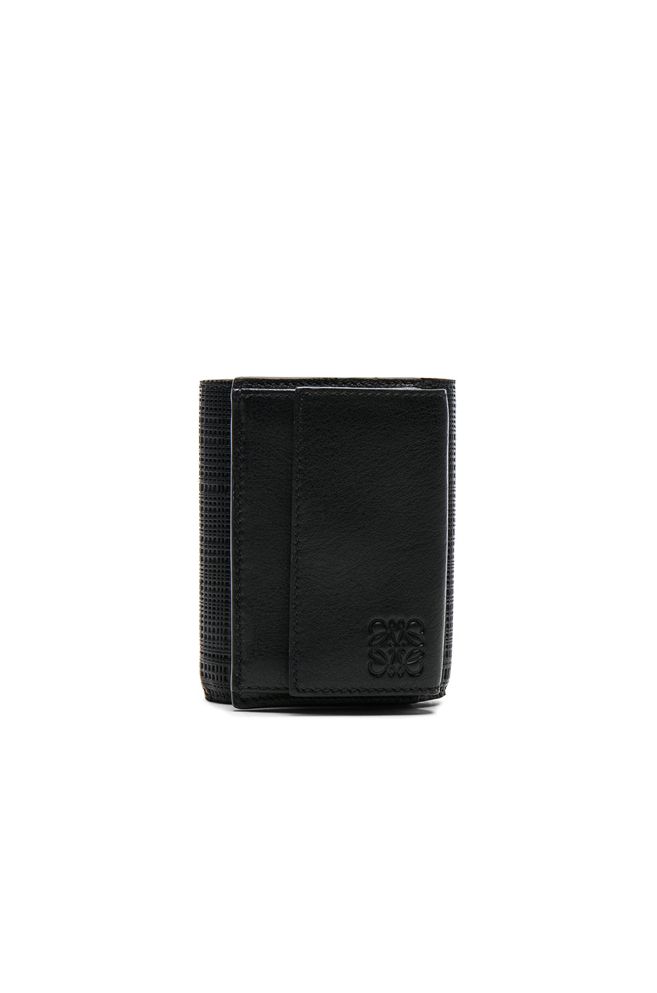 Image 1 of Loewe Trifold Wallet in Black