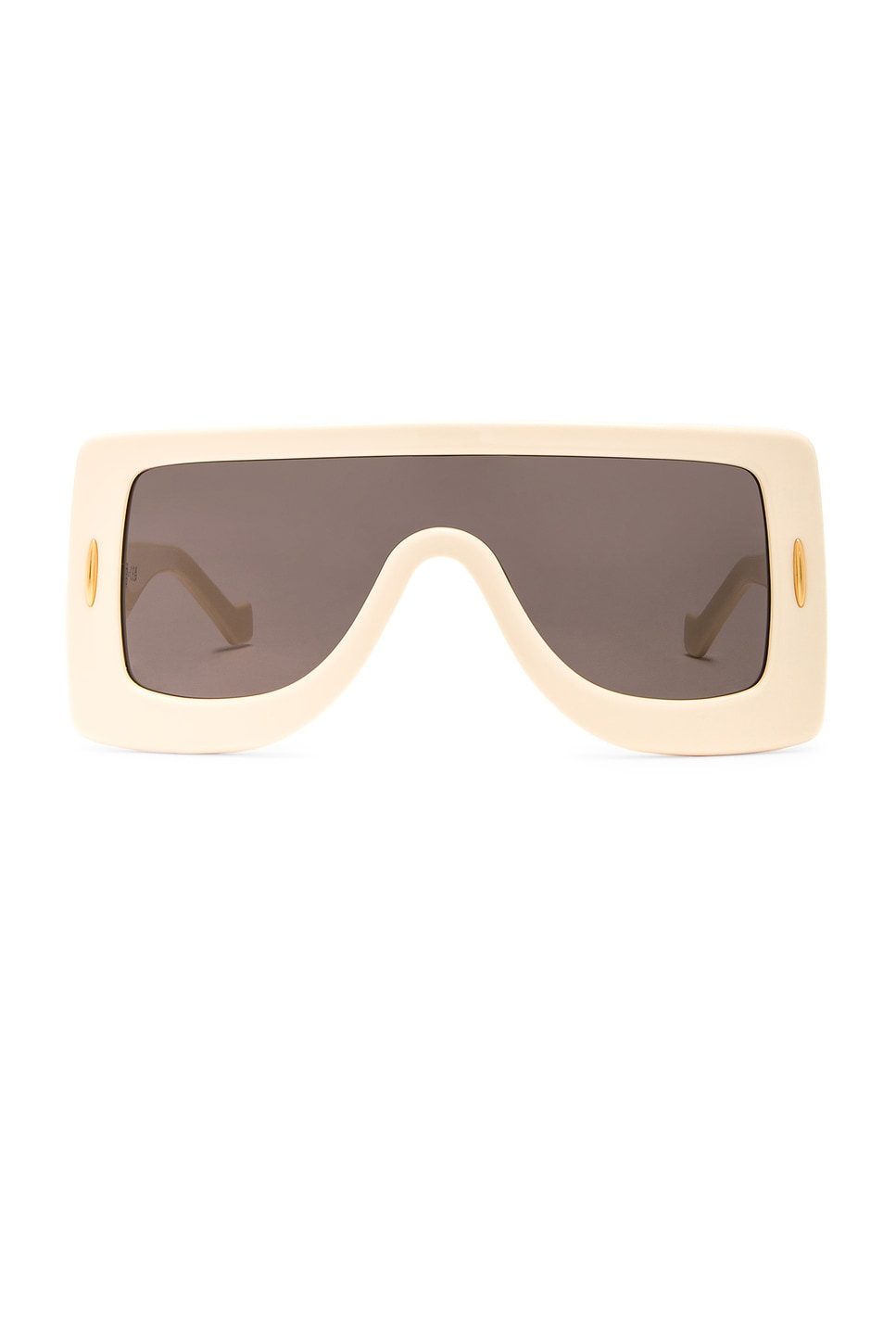 Square Sunglasses in Ivory