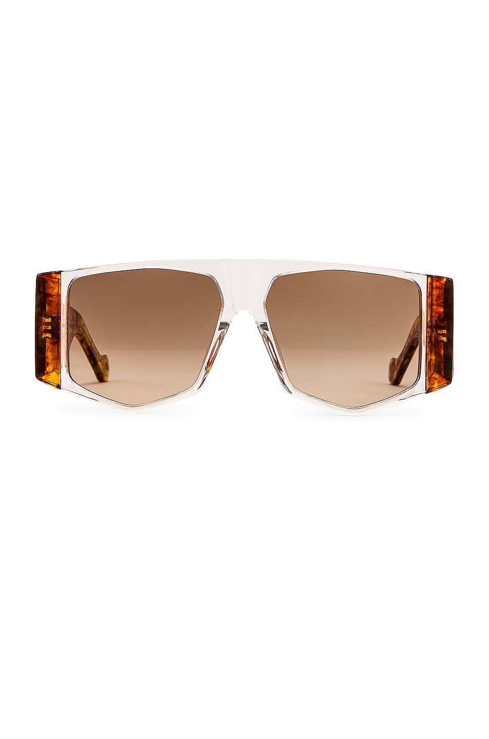 Image 1 of Loewe Acetate Sunglasses in Crystal & Gradient Brown