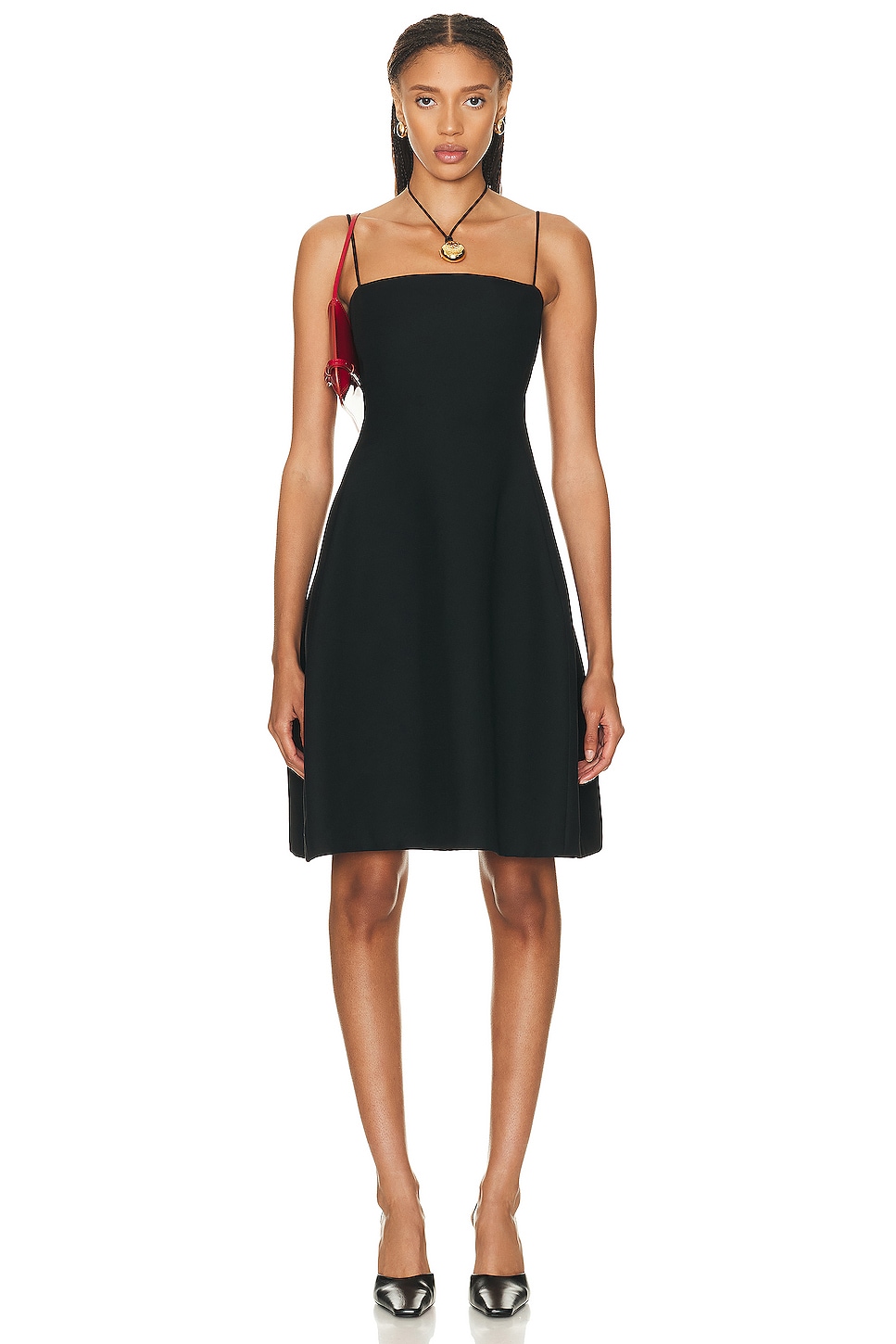 Image 1 of Loewe Strappy Dress in Black