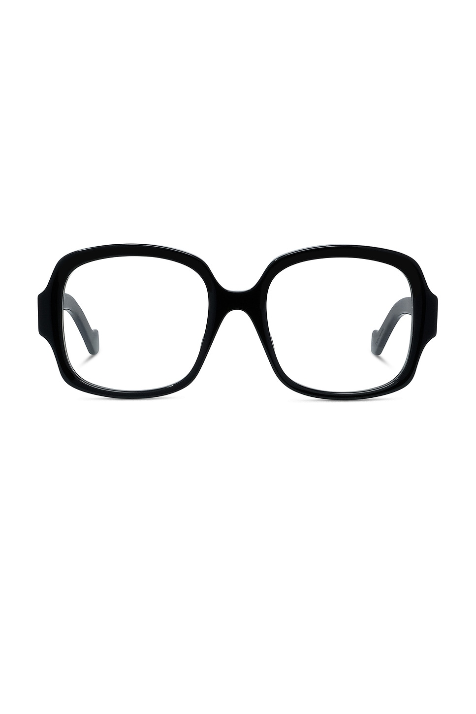 Loewe Anagram Square Eyeglasses In Black