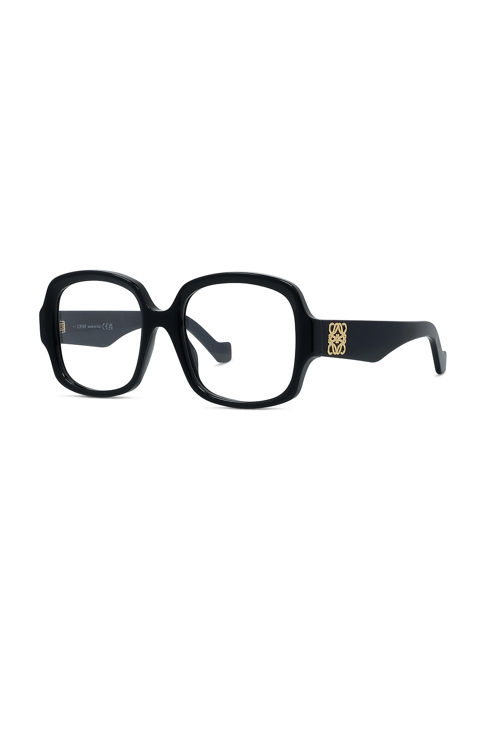 Loewe Anagram Square Eyeglasses In Black