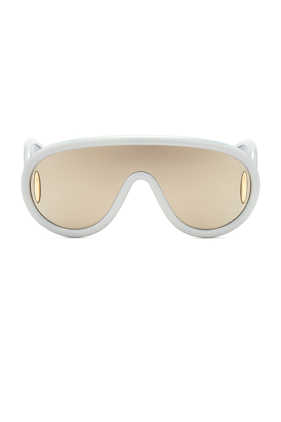 Loewe Shield Sunglasses In White