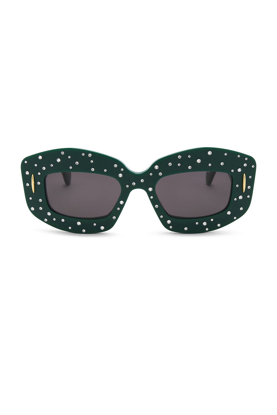 Loewe Anagram Starry Night Sunglasses In Green