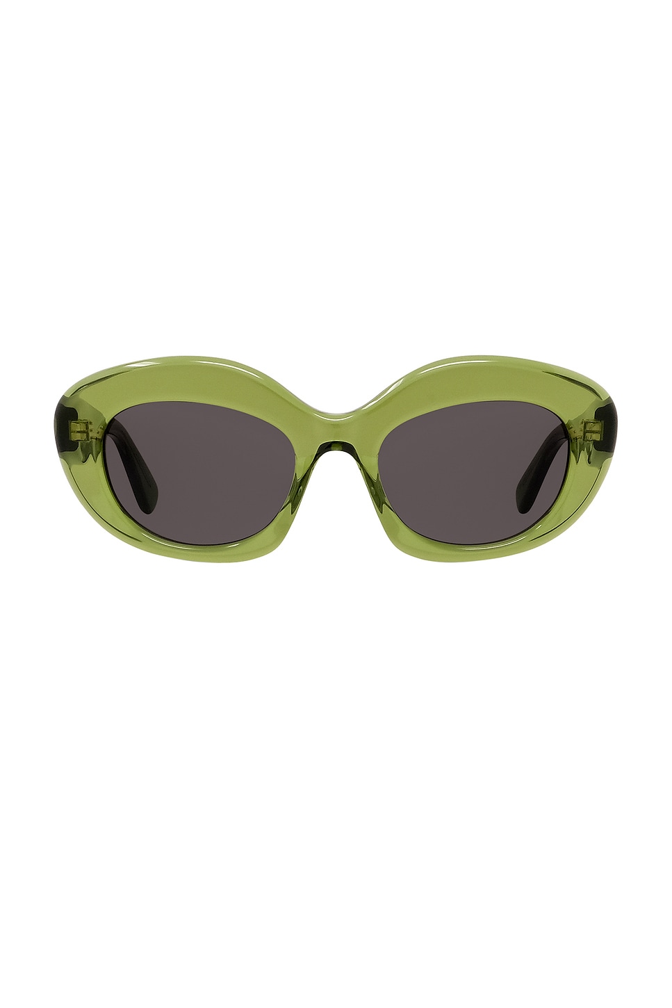 Curvy Sunglasses in Green