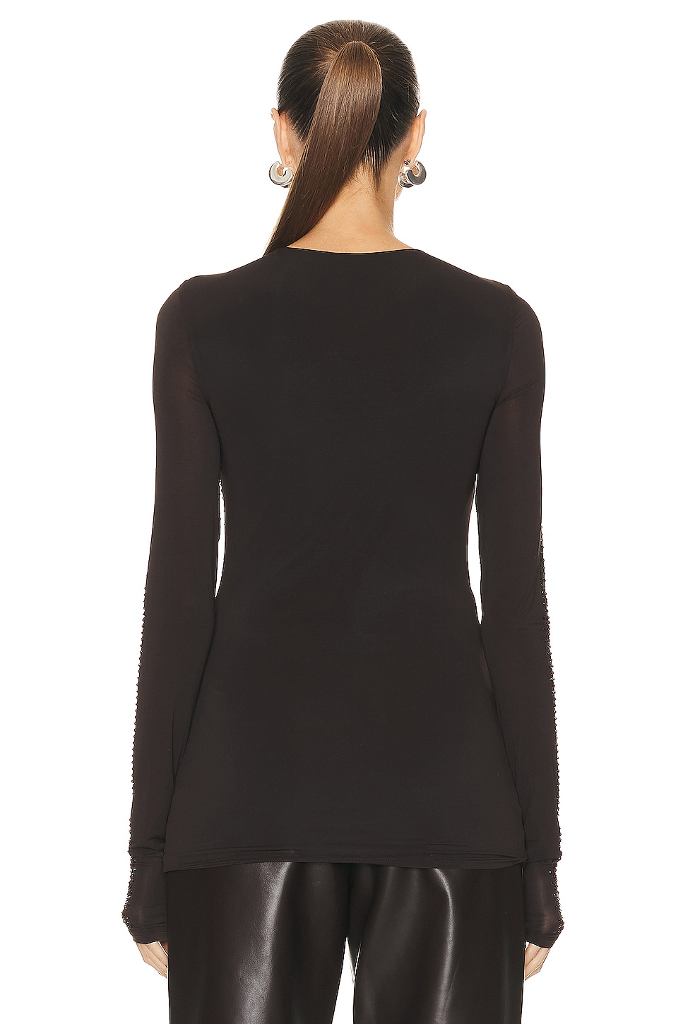 LOTUS top ZW - LIGHT BROWN main image 0