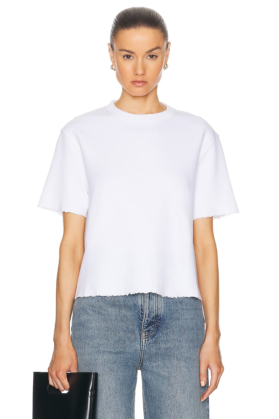 Image 1 of Loewe Boxy Fit T-shirt in Pale Blue