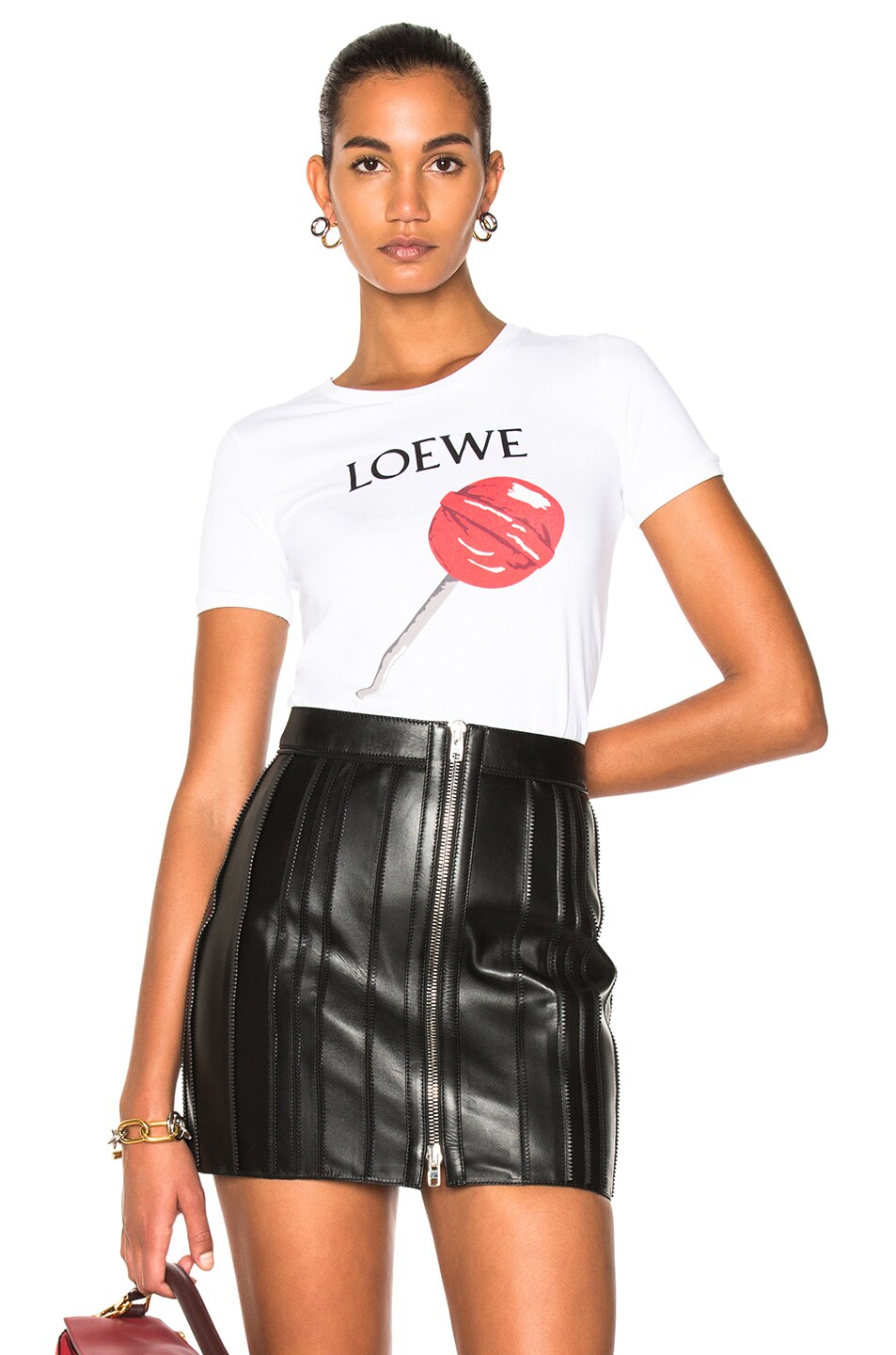 Image 1 of Loewe Lollipops T-Shirt in White