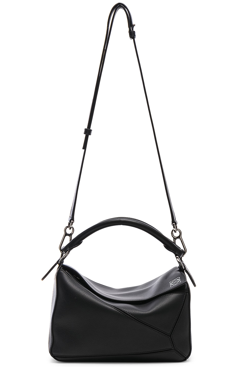 Loewe Puzzle Small Bag in Black | FWRD