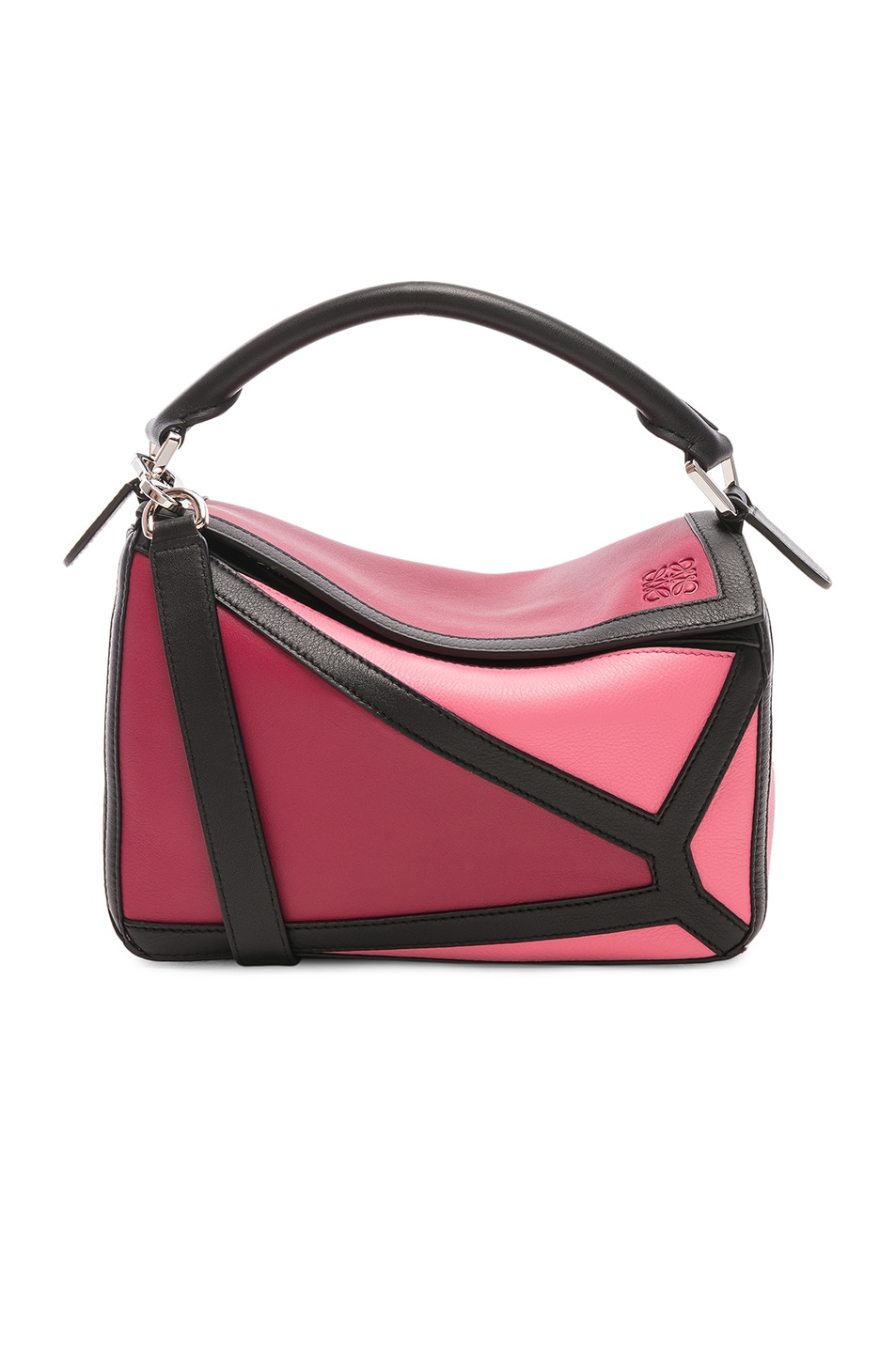 Image 1 of Loewe Puzzle Graphic Small in Raspberry & Wild Rose