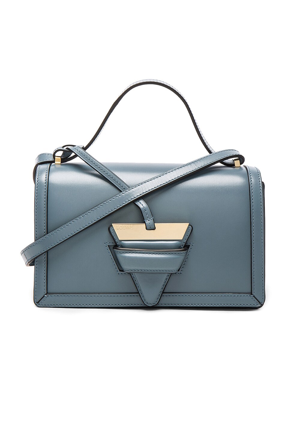 Loewe Barcelona Shoulder Bag in Stone Blue | FWRD