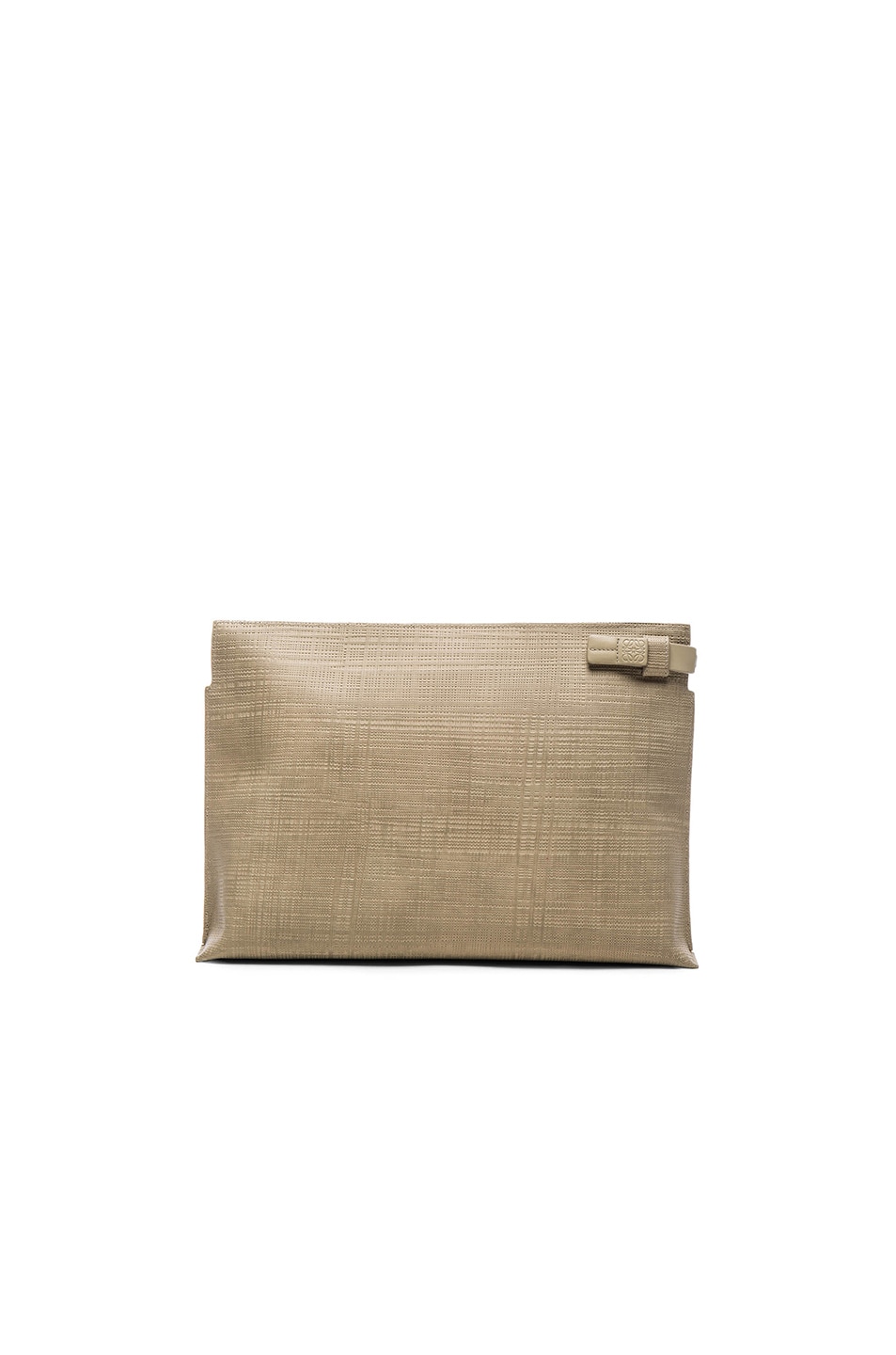 Image 1 of Loewe Pouch Clutch in Stone