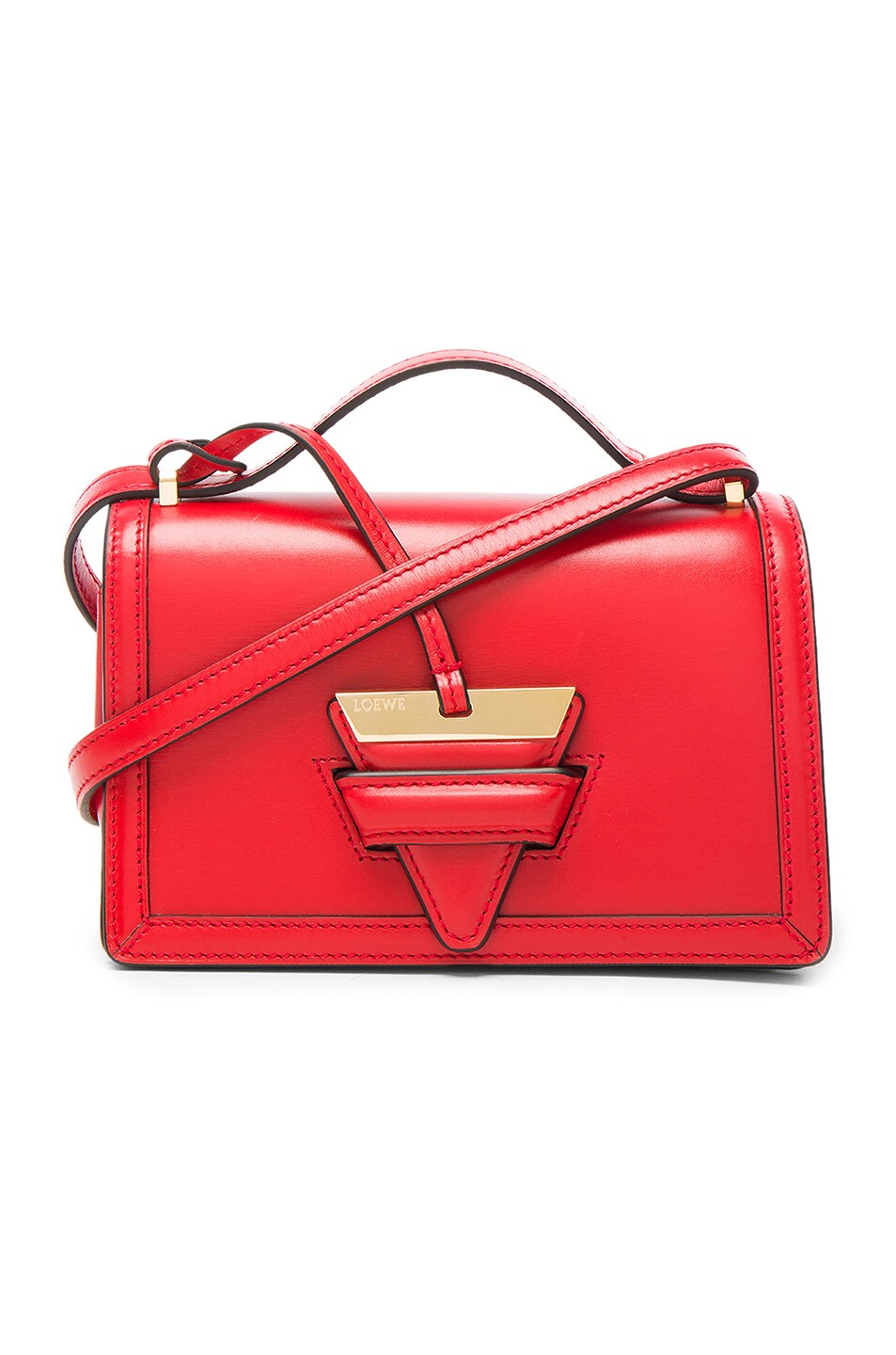 Image 1 of Loewe Small Barcelona Bag in Primary Red