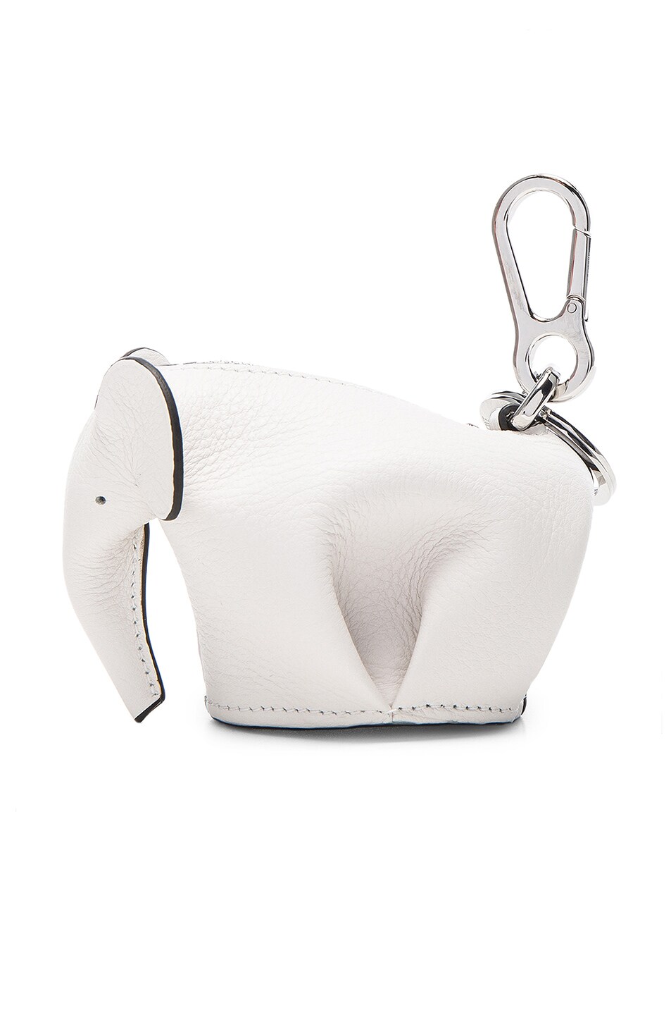 Image 1 of Loewe Elephant Charm in Soft White