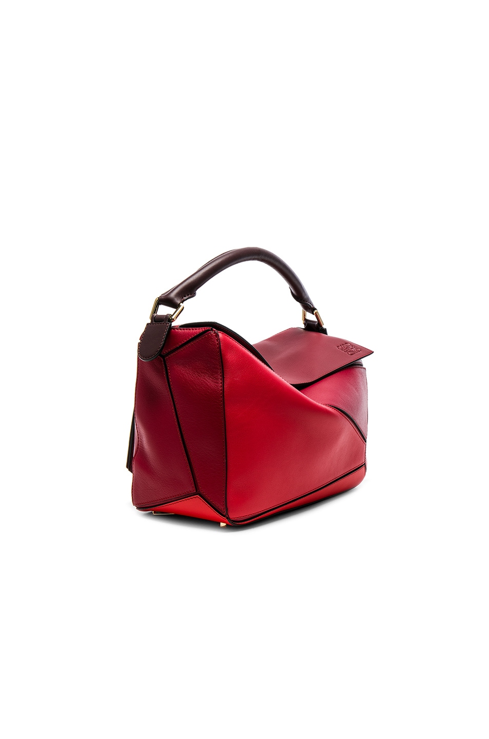 LOEWE Puzzle Bag, Red | ModeSens