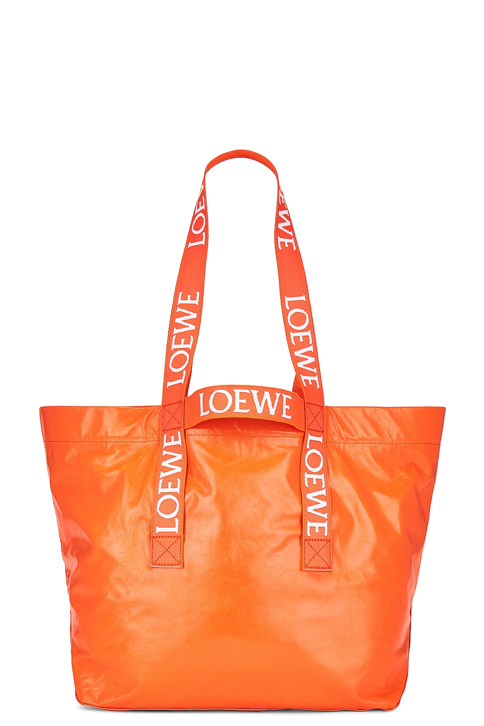 Fold Shopper Bag in Orange