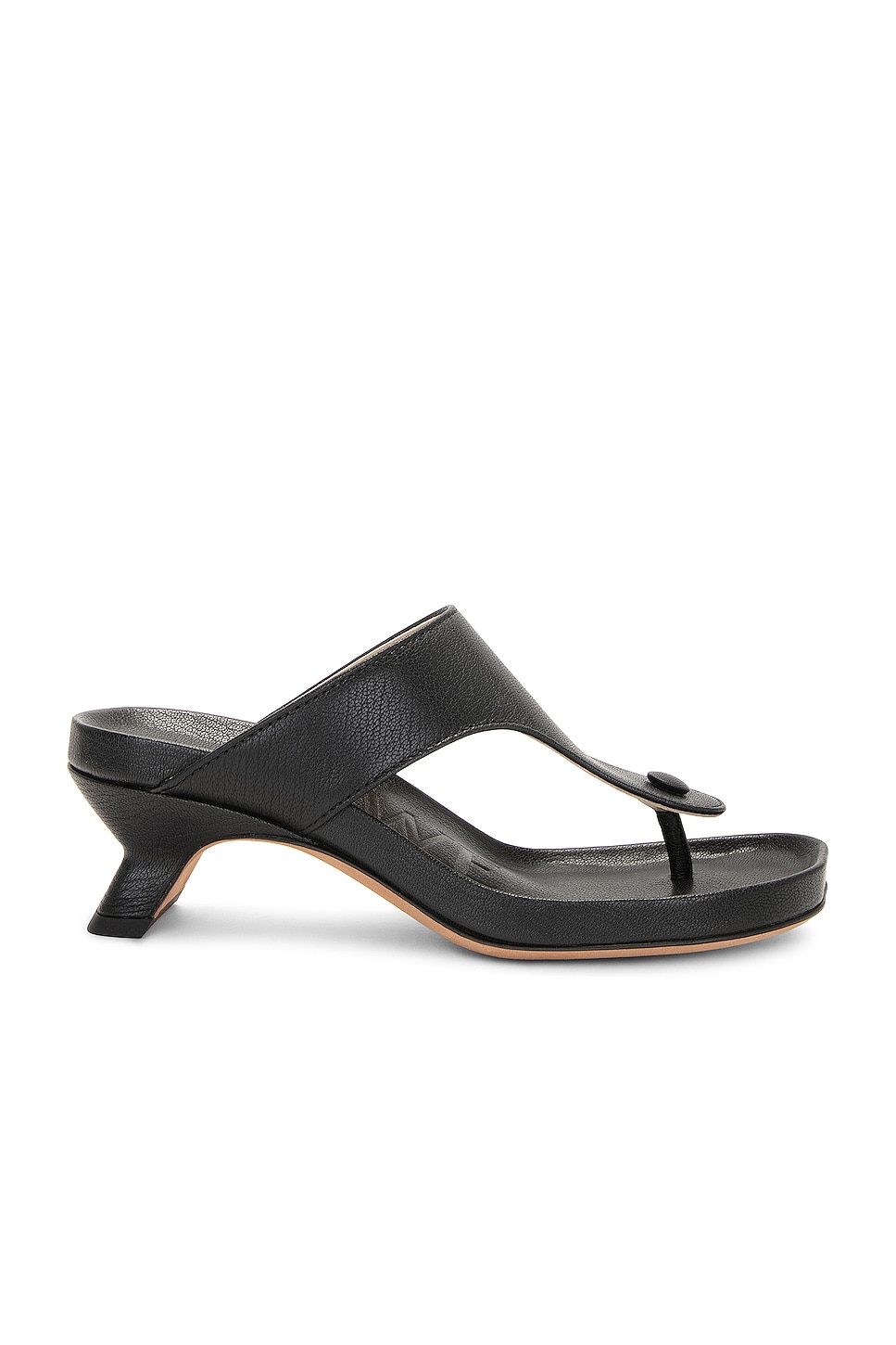 Loewe Ease Sandal in Black | FWRD