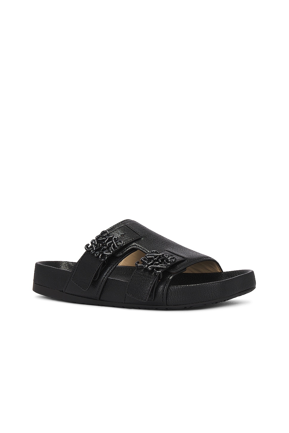 Loewe Ease Slide in Black | FWRD