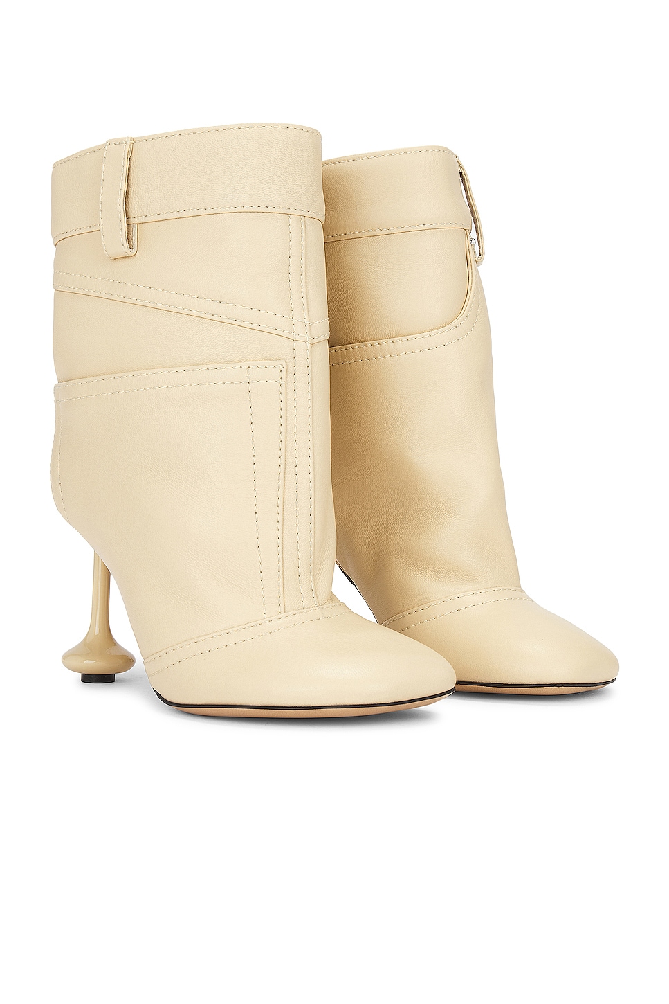 Image 1 of Loewe Toy Ankle Boot in Oat Milk