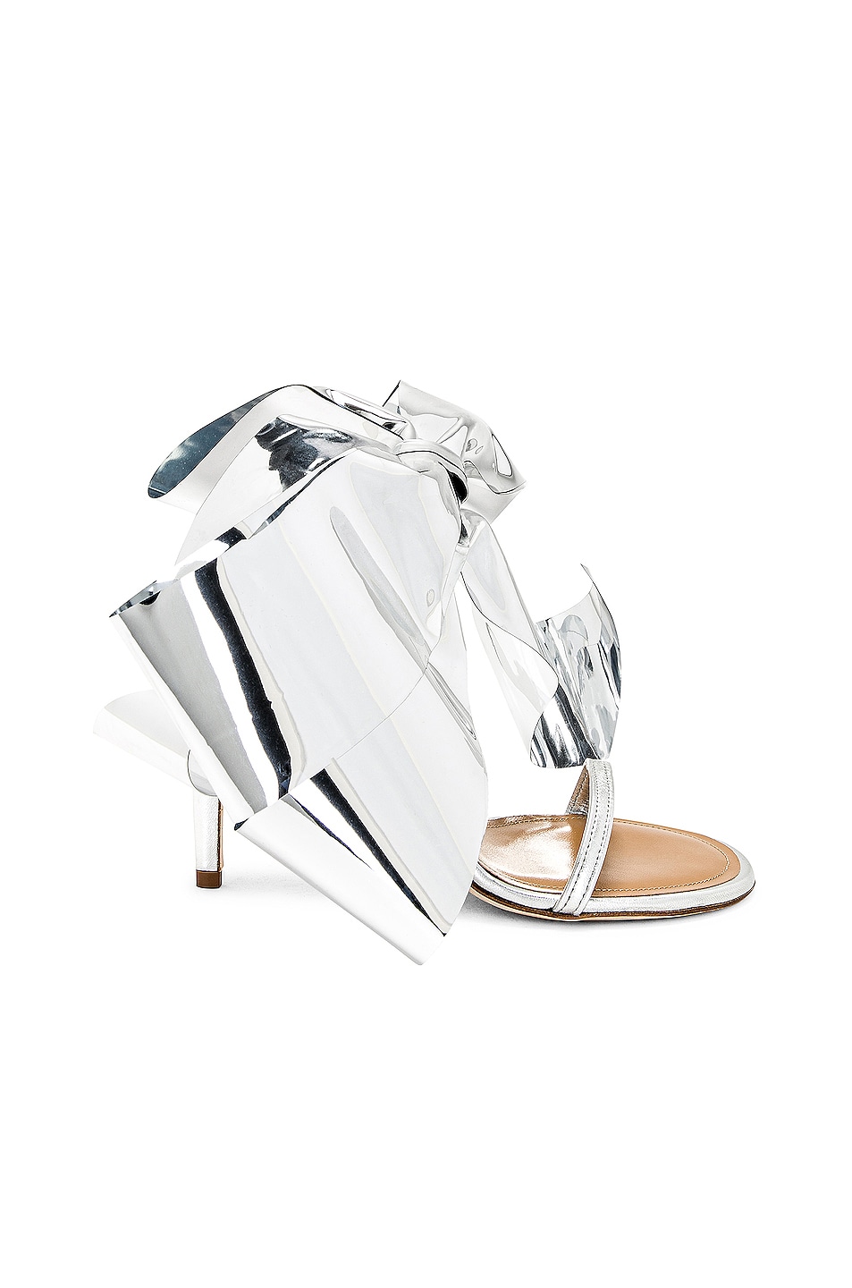 Bow-embellished satin sandals | Loewe | MATCHESFASHION US