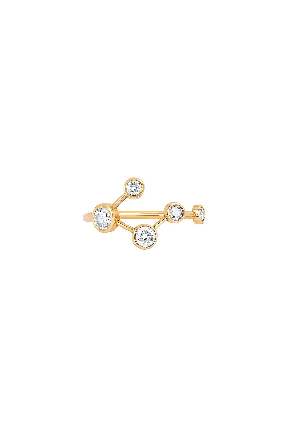 Image 1 of Logan Hollowell Big Dipper Constellation Ring in Gold