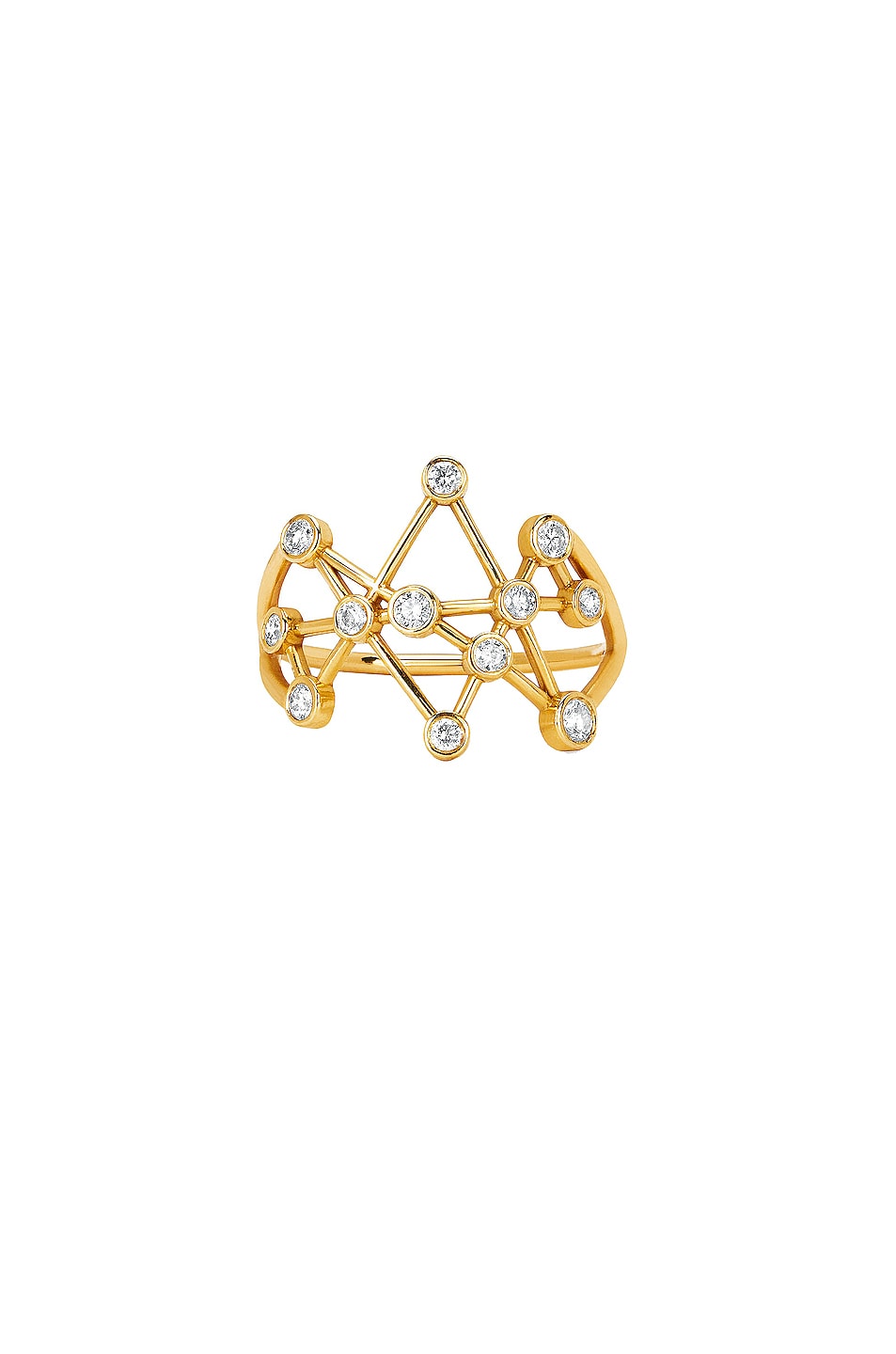 Image 1 of Logan Hollowell Midas Star Ring in Gold
