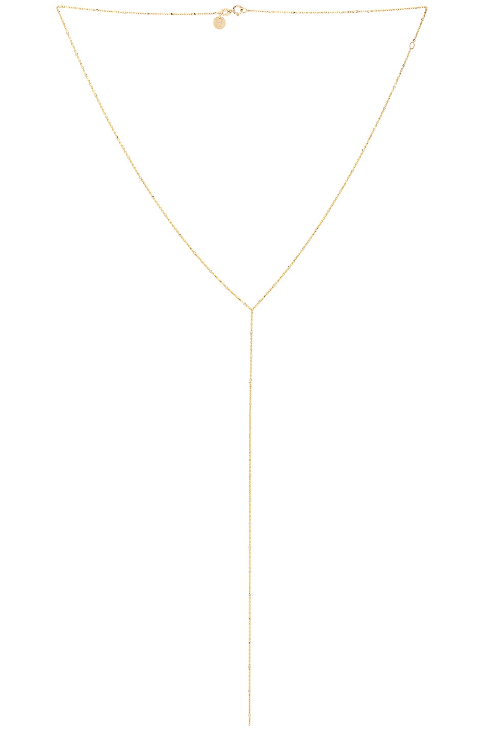 Image 1 of Logan Hollowell Twinkle Lariat in 14k Gold
