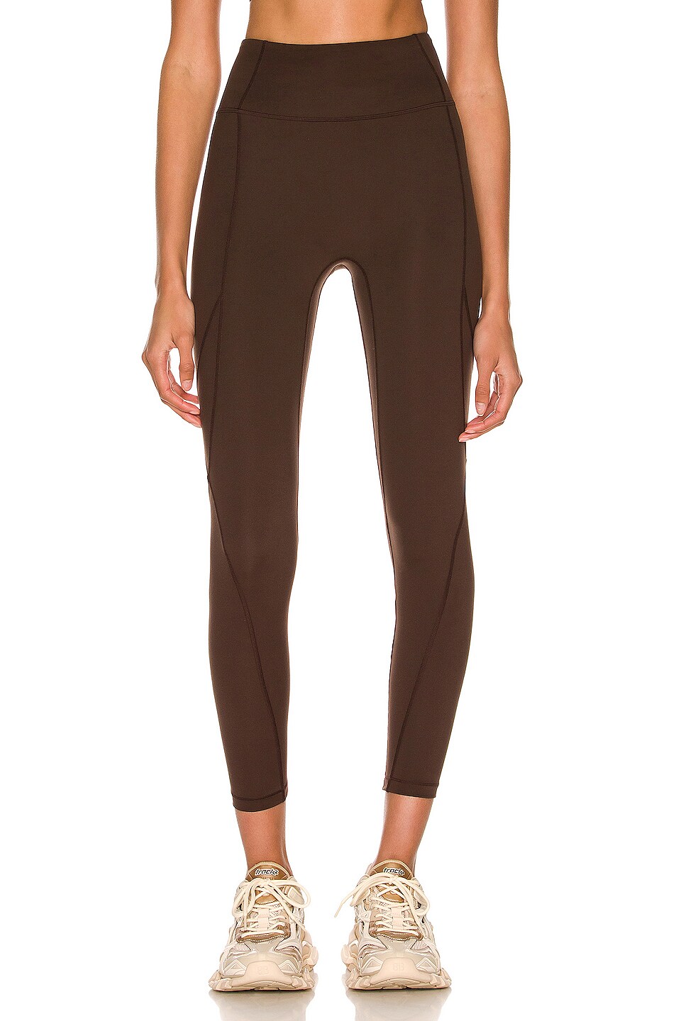 Image 1 of Le Ore Lucca High Rise Legging in Chocolate