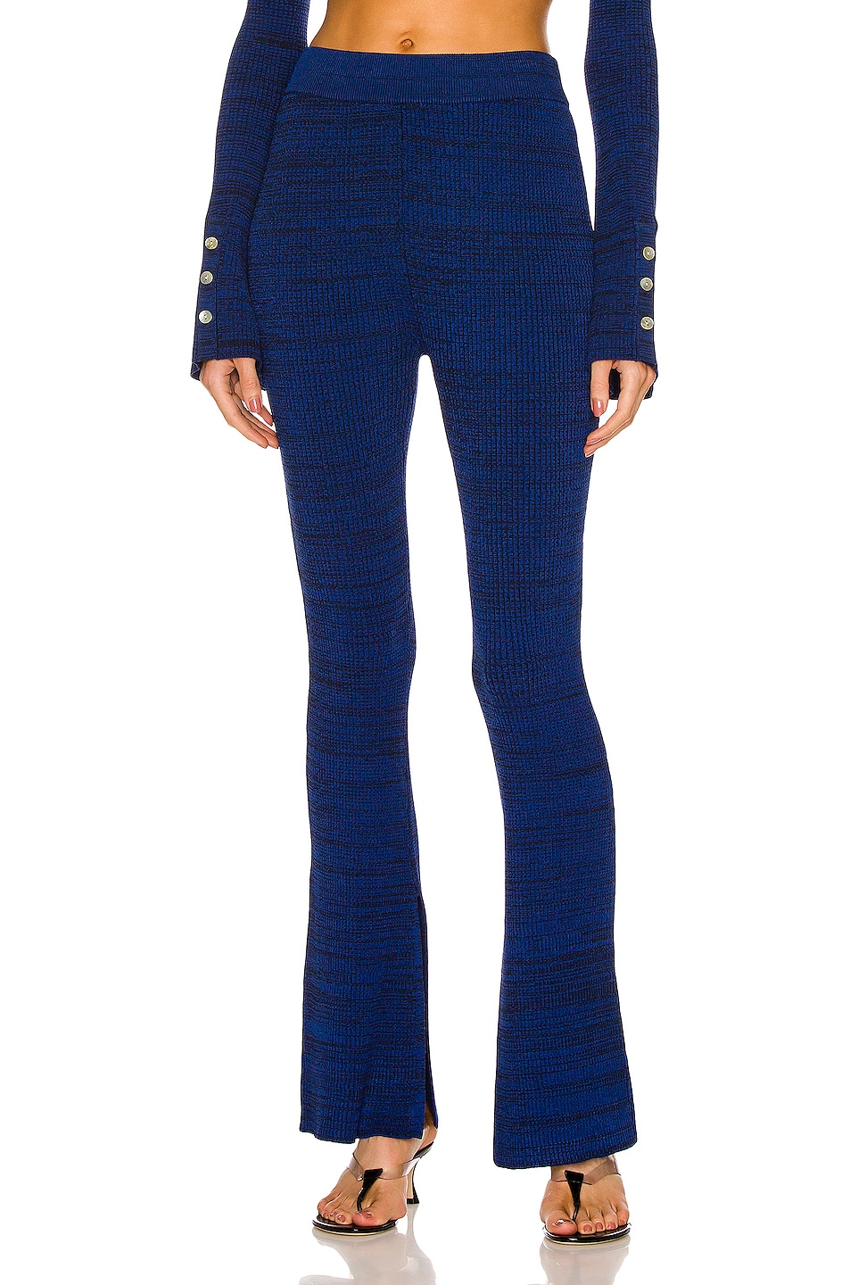 Image 1 of Le Ore Rimini Pant in Surf Blue & Naval Academy Marl