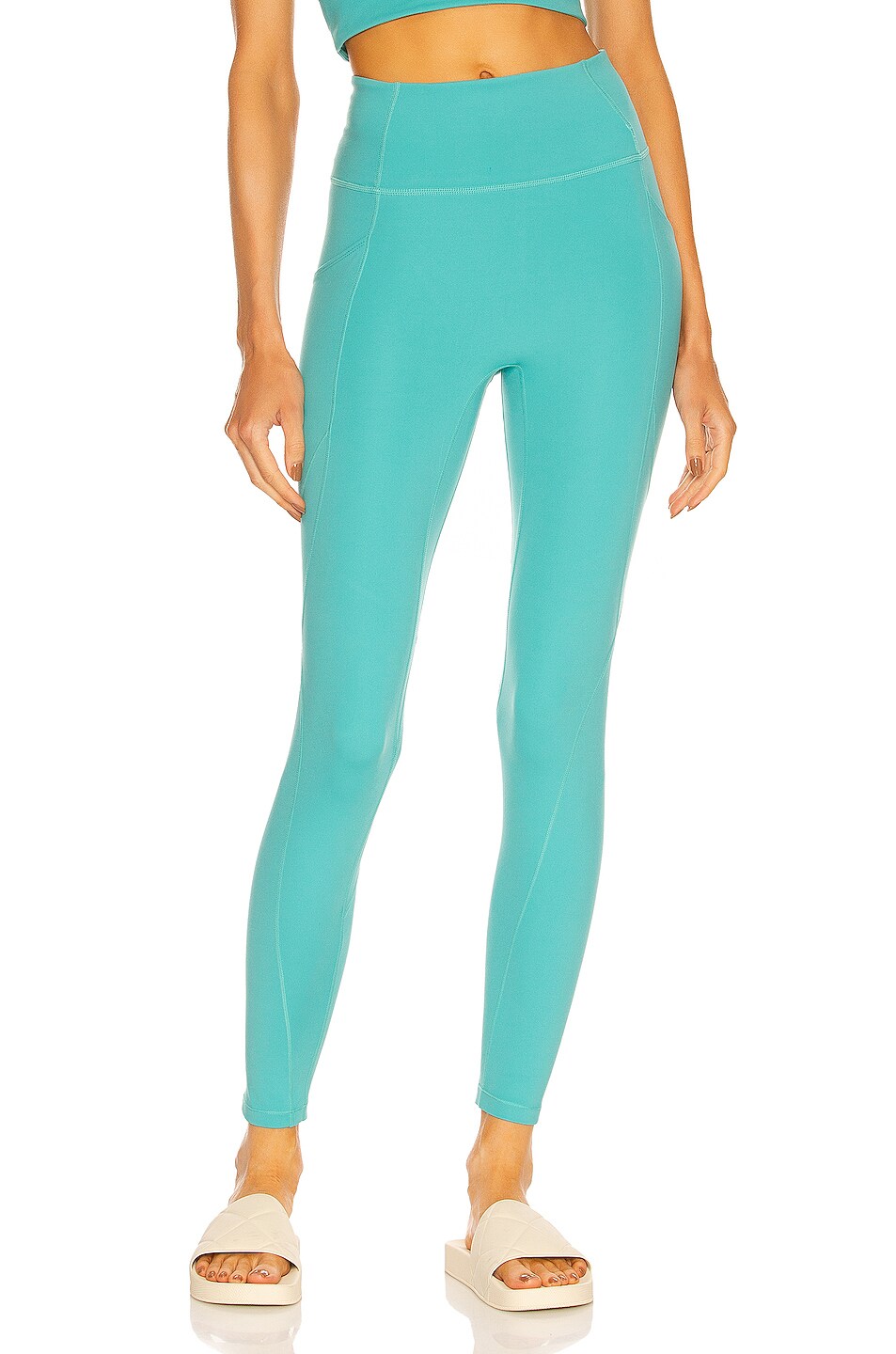 Image 1 of Le Ore Lucca High Rise Pocket Legging in Jade