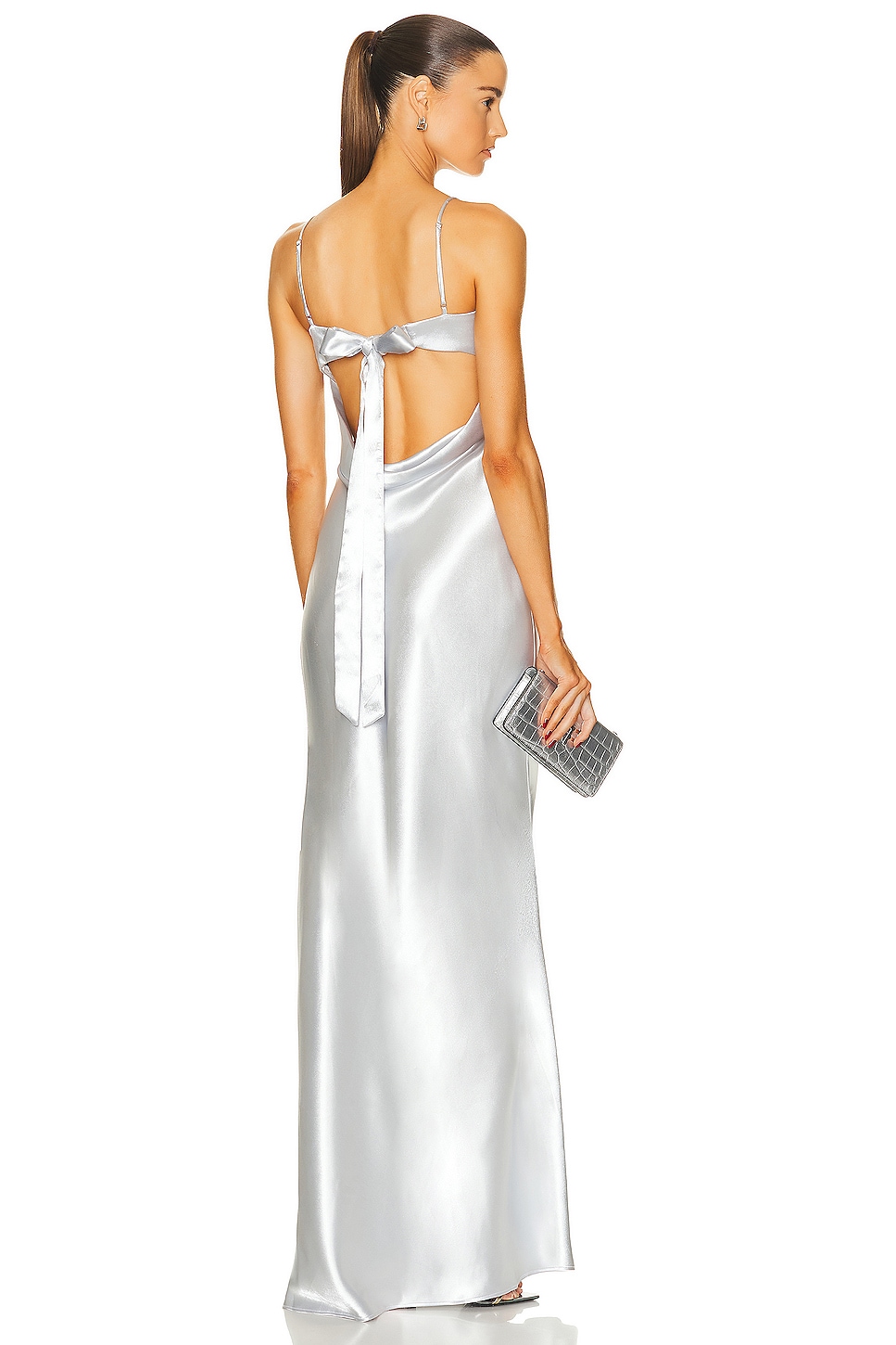 Image 1 of LPA Finelli Maxi Dress in Silver