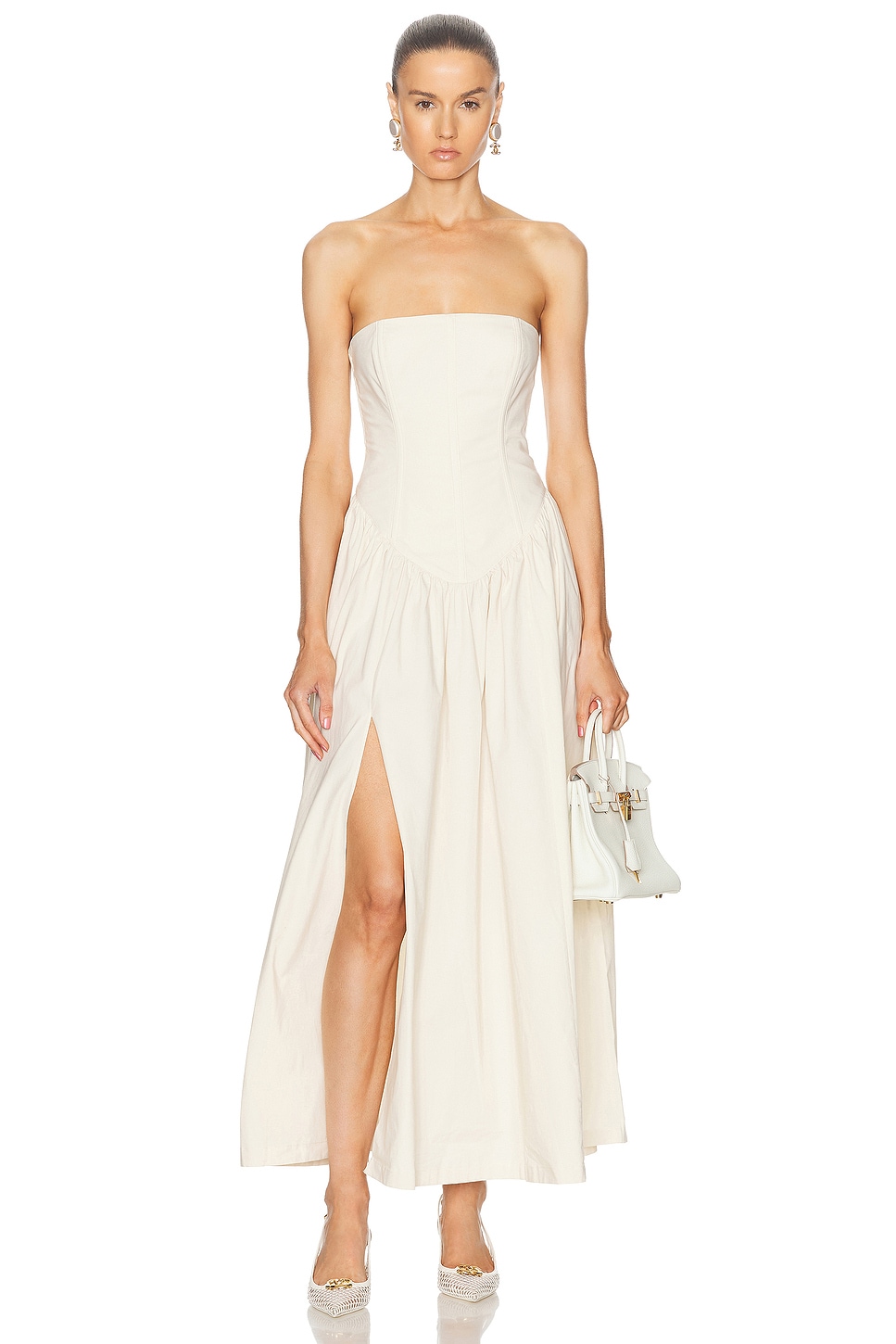 Giana Maxi Dress in Ivory