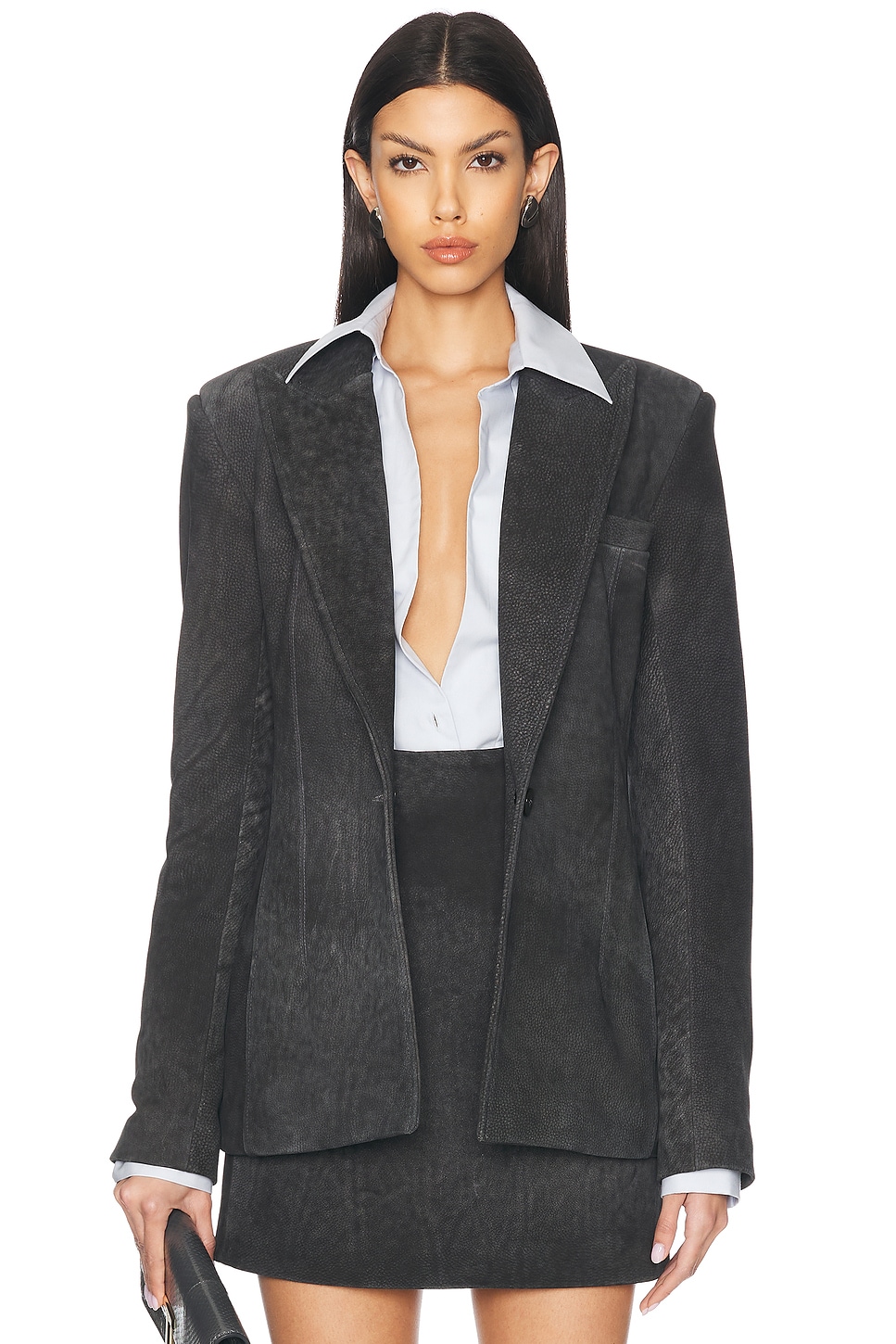 Image 1 of LaQuan Smith Tailored Jacket in Black