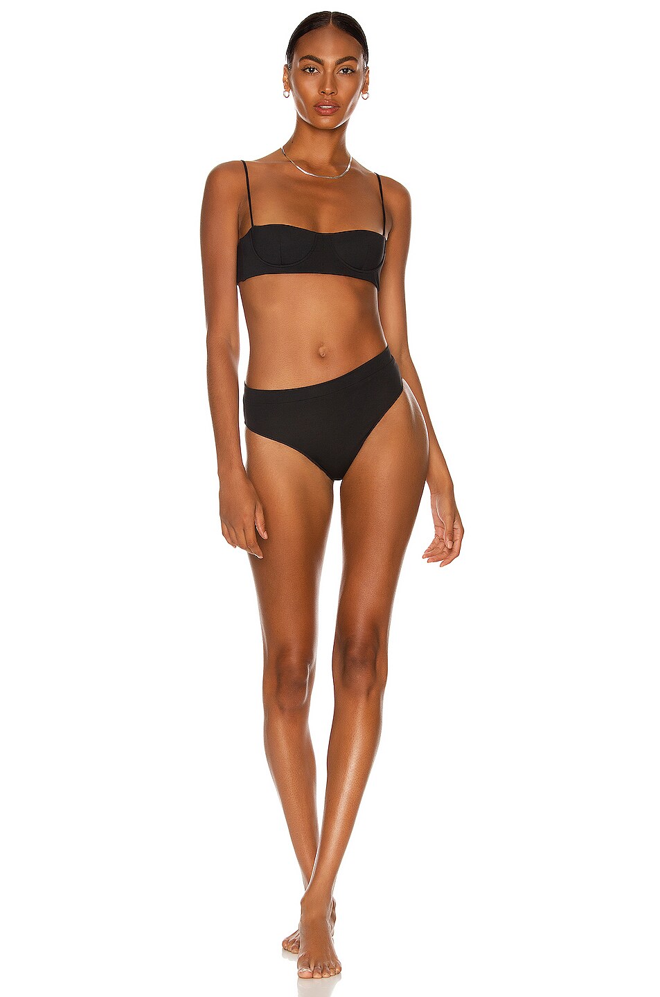 Image 1 of LaQuan Smith Bikini Set in Black