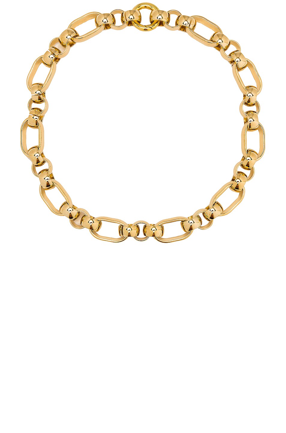 Image 1 of LAURA LOMBARDI Elena Necklace in Gold
