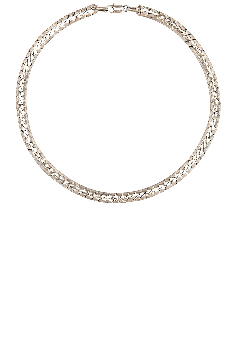 LAURA LOMBARDI Piatta Necklace in Silver | FWRD