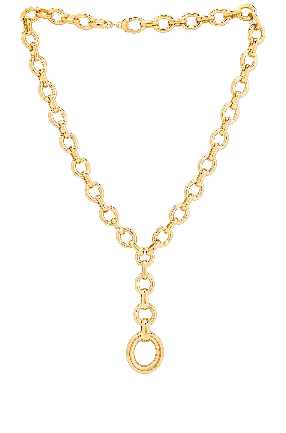 Image 1 of LAURA LOMBARDI Scala Necklace in Brass