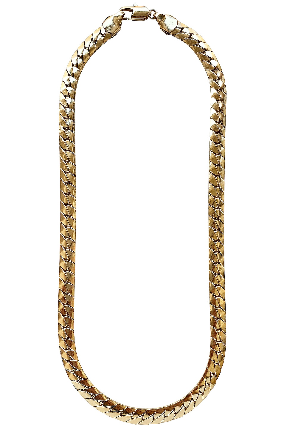 Image 1 of LAURA LOMBARDI for FWRD Piatta, Mini Omega, and Adriana Chain Necklace Set in Gold