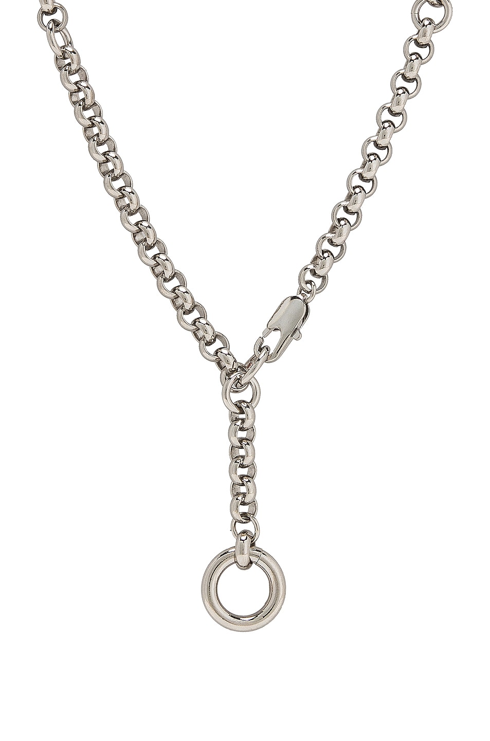 LAURA LOMBARDI Rina Necklace in Platinum | FWRD