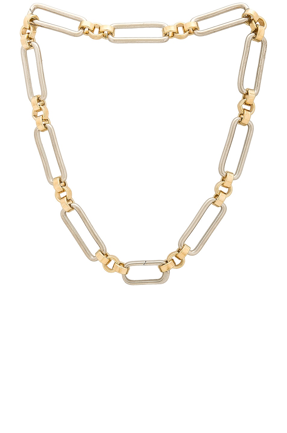 Image 1 of LAURA LOMBARDI Two Tone Stanza Necklace in Two Tone
