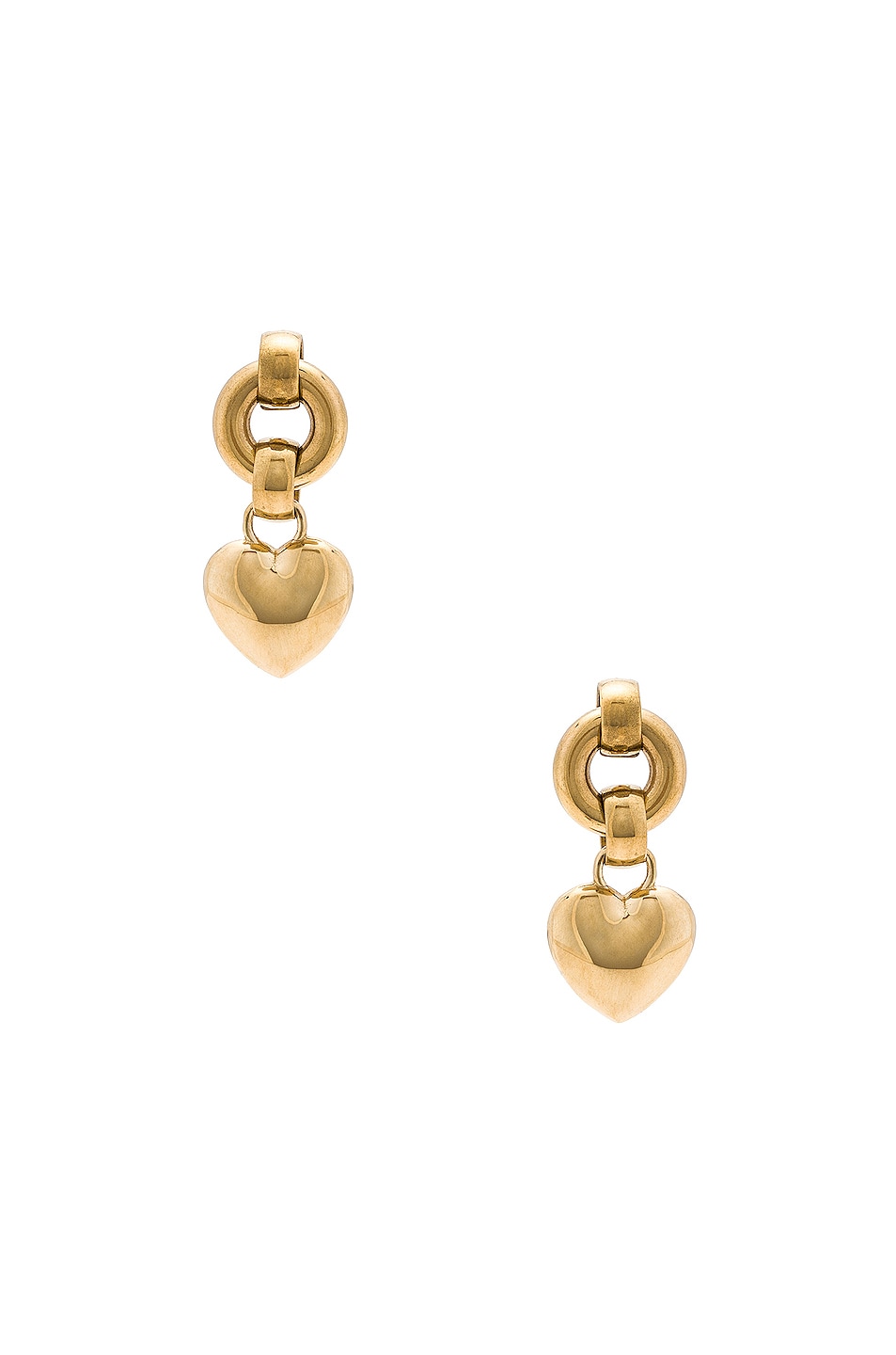 Image 1 of LAURA LOMBARDI Amorina Earrings in Gold