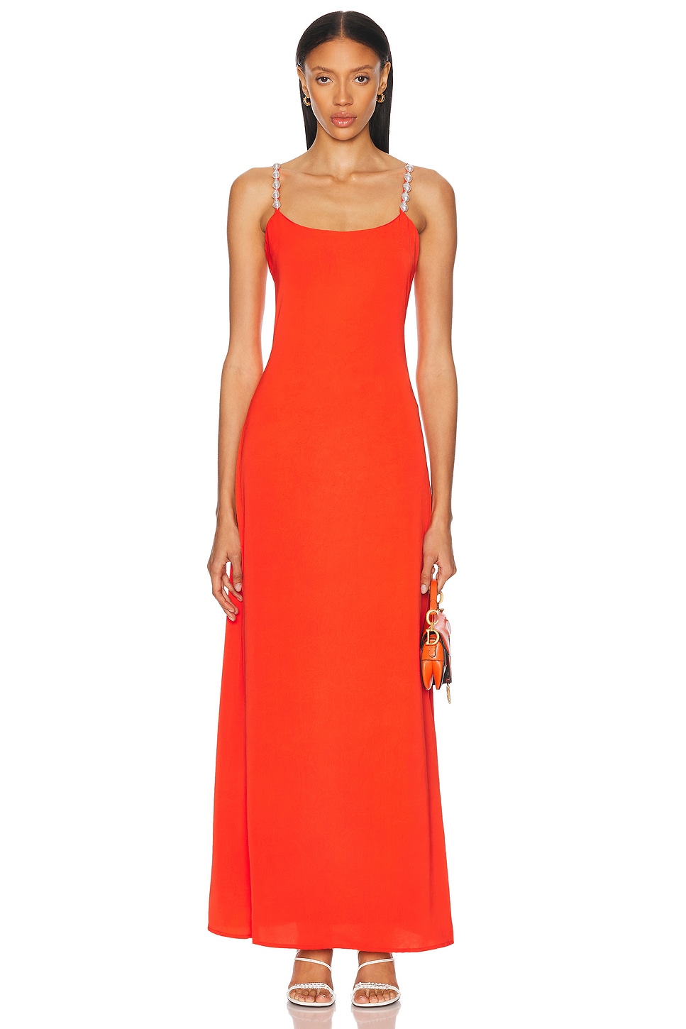 Melrose Maxi Dress in Orange