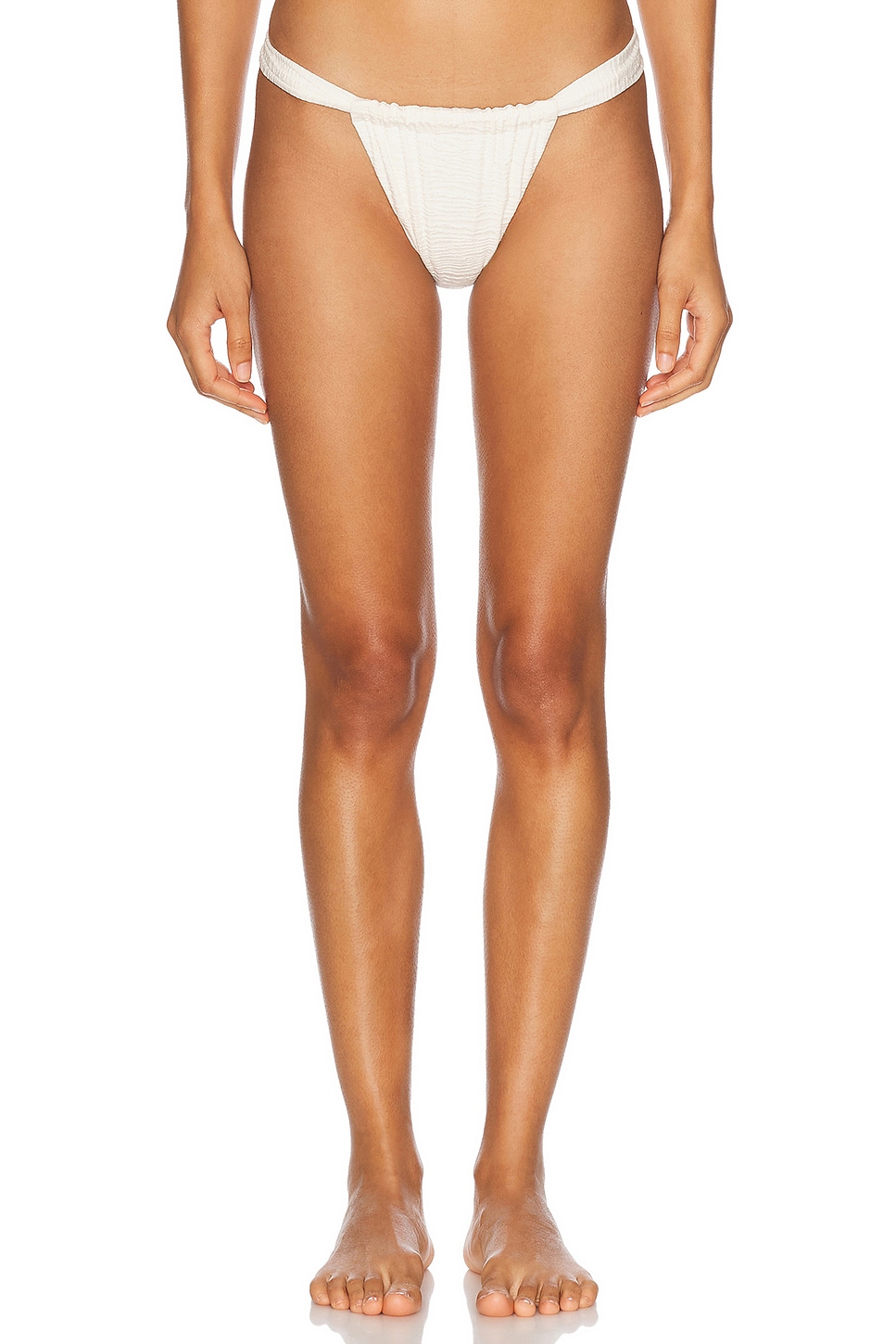 Shop La Porte Chloe Tonga Bikini Bottom In Cloud